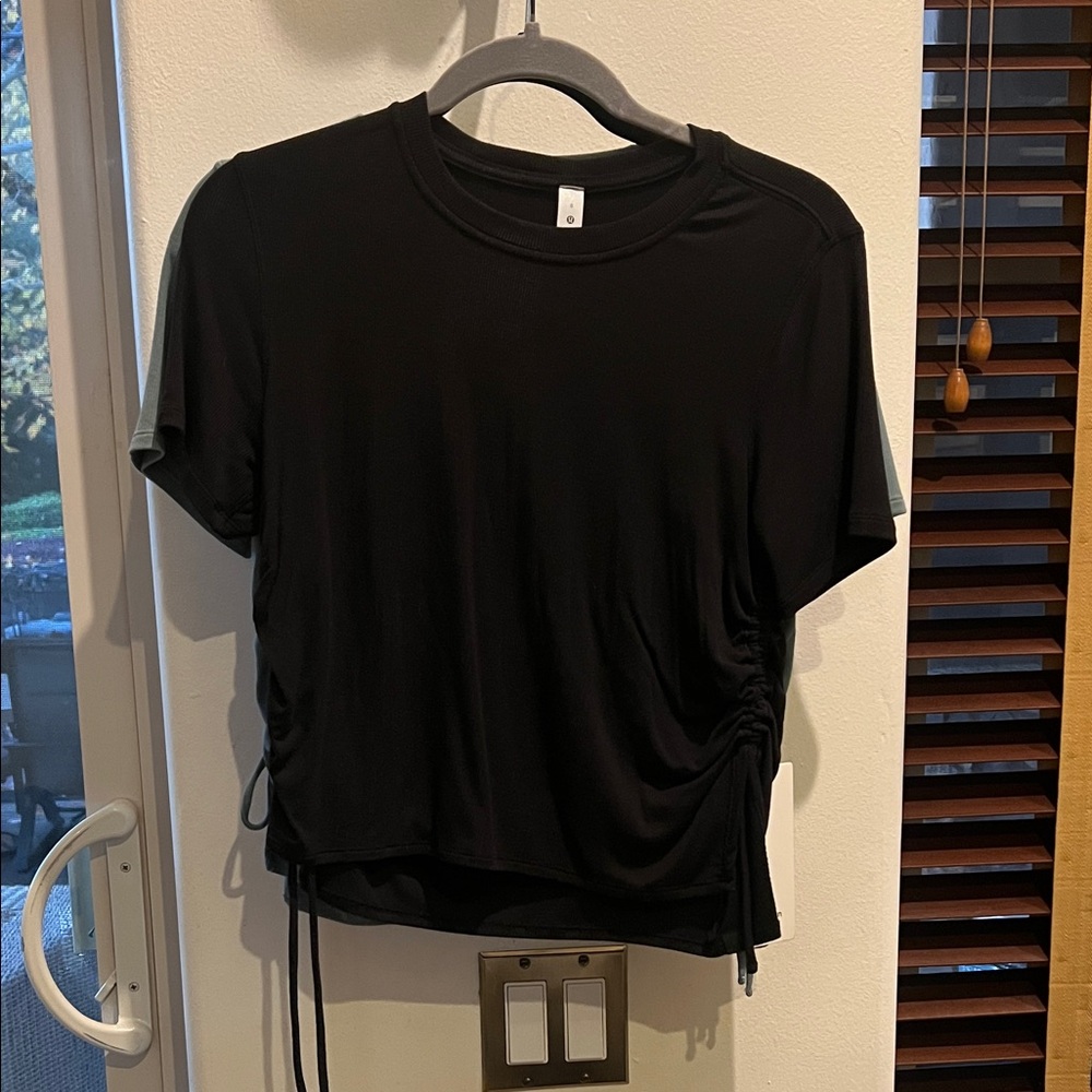 2 Lululemon Side Cinch Ribbed Tees